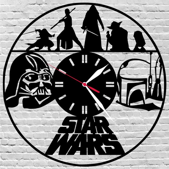 Such a cool Star Wars clock
