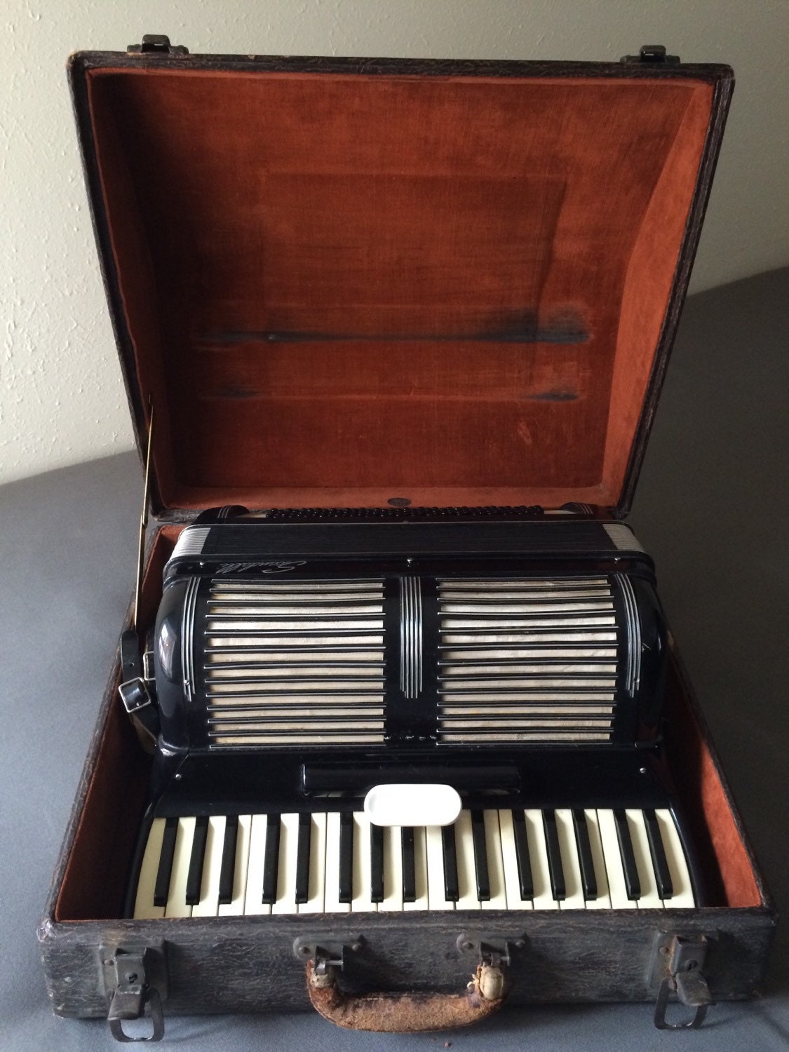 Vintage Scandalli Accordion Italian Made