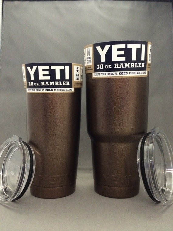 Yeti Rambler powder coated COPPER VEIN