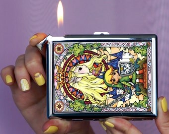 Cigarette case The Legend of Zelda, Chrome Lighter, unusual lighters, Lighter, Lighter