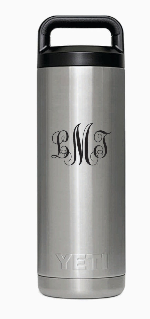Items similar to Personalized YETI Bottle, Engraved Yeti 18oz Rambler
