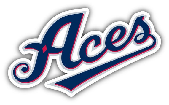 Reno Aces MiLB Baseball Slogan Logo Car Bumper Sticker by slonotop