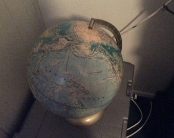 Beautiful Vintage World Globe