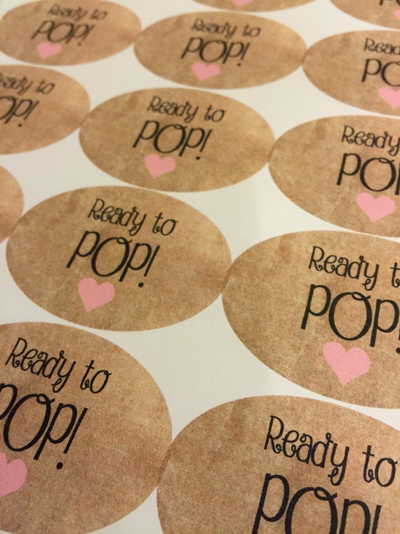 Ready To Pop Labels Template