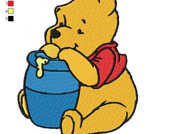 Items Similar To 20 Winnie The Pooh Embroidery Design On Etsy