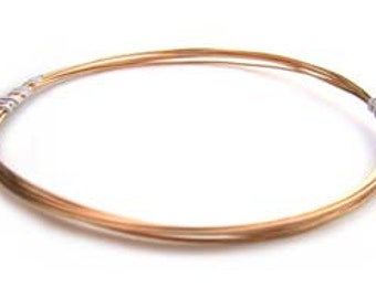 Gold Filled Wire - Round - 24gauge Soft - 1oz.