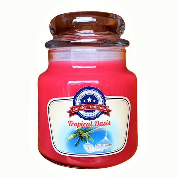 Tropical Oasis Soy Blend Container Scented Candles