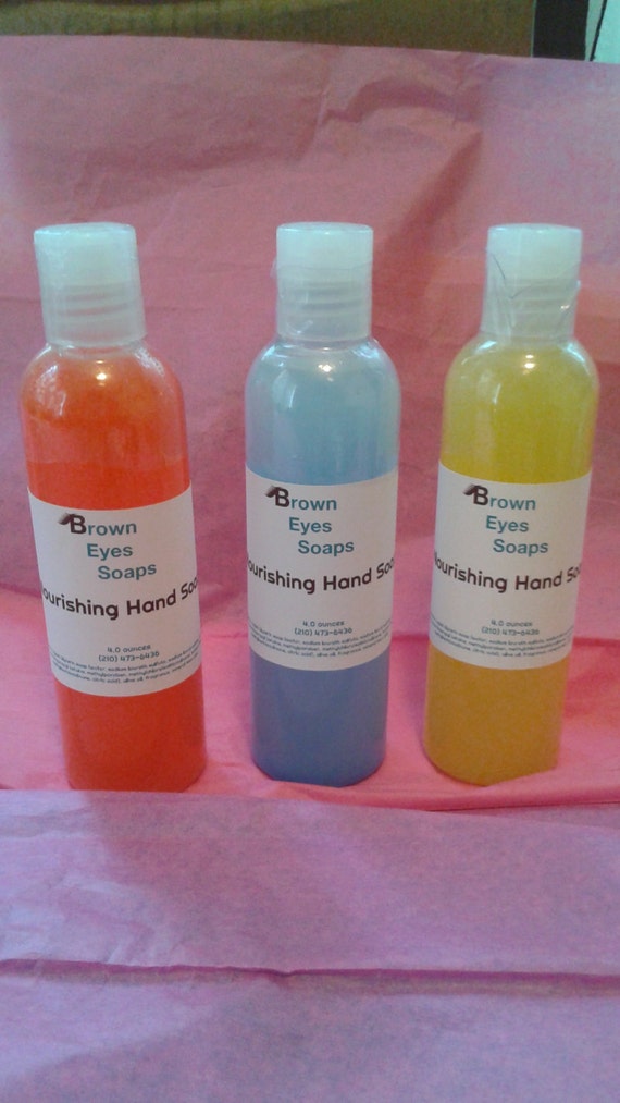 Hand Soap/ Bubble Bath by BrownEyesSoaps on Etsy