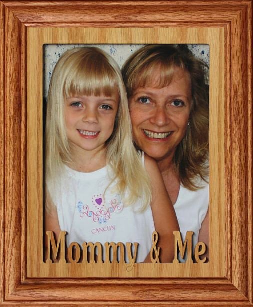 8x10 MOMMY & ME Picture Frame Great Gift for Mommy from Her