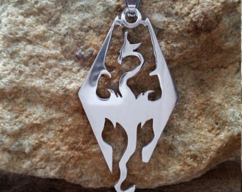 Skyrim Stainless Steel Necklace