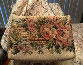 Antique Embroidered Purse