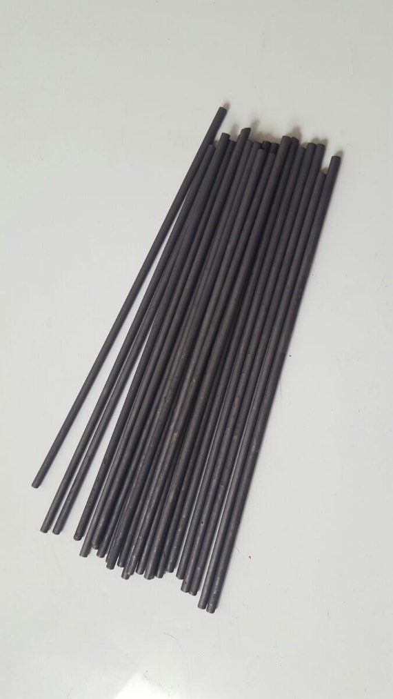 Lot of Carbon Sticks 999% Graphite for GaNS production 5 x