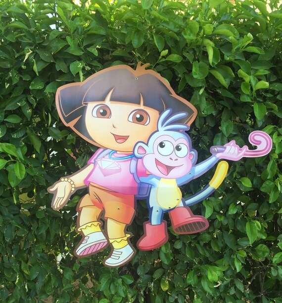 Dora The Explorer Large Jointed Cutout by LovelyPartyStudio