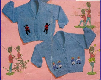 free cardigan knitting patterns for children near me