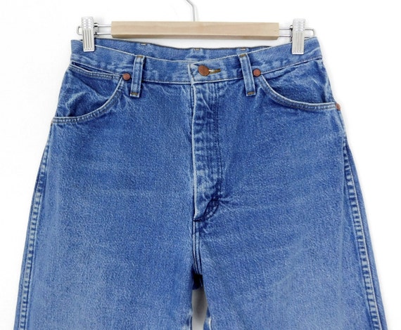 Sz 10 L 90s High Waisted Wrangler Mom Jeans Vintage Straight