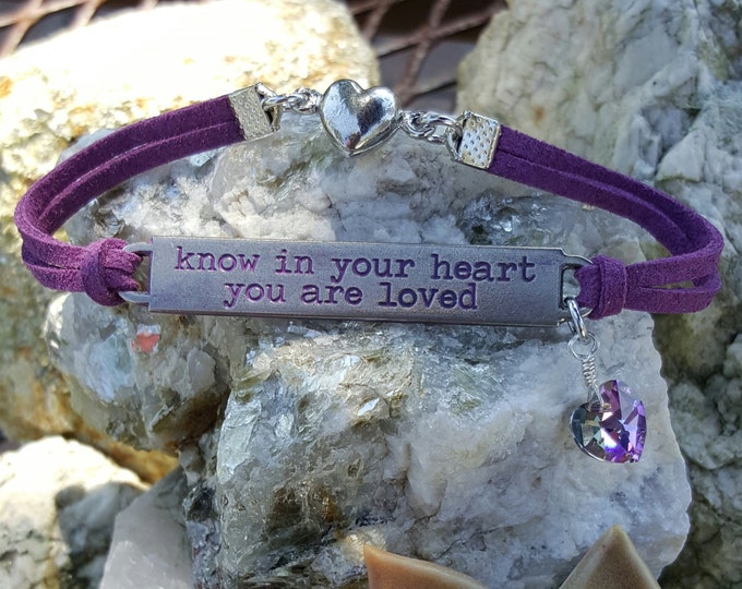 Leather Bracelets, Inspiration Bracelet, Encouragement Bracelet, Mens Jewelry, Ladies Jewelry, Courage Jewelry, Survivor Jewelry