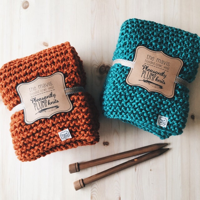 hand knit items by pleasantlyplumpknits on Etsy