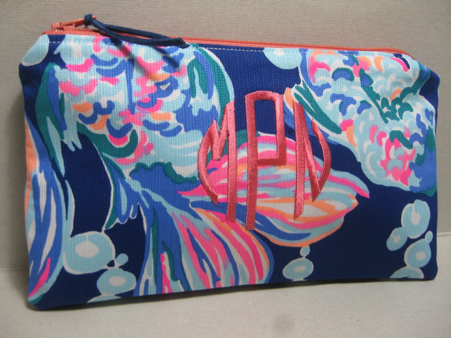 Lilly Pulitzer Make Up Bag/Clutch/Pencil Case Going Coastal