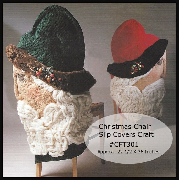 items similar to christmas chair covers slip covers craft items similar to christmas chair covers slip covers craft