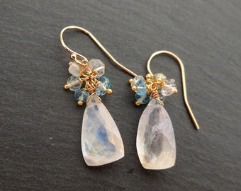 Ethereal Jewelry in Sterling Silver Gold by RiRiJewelrybyNaoko