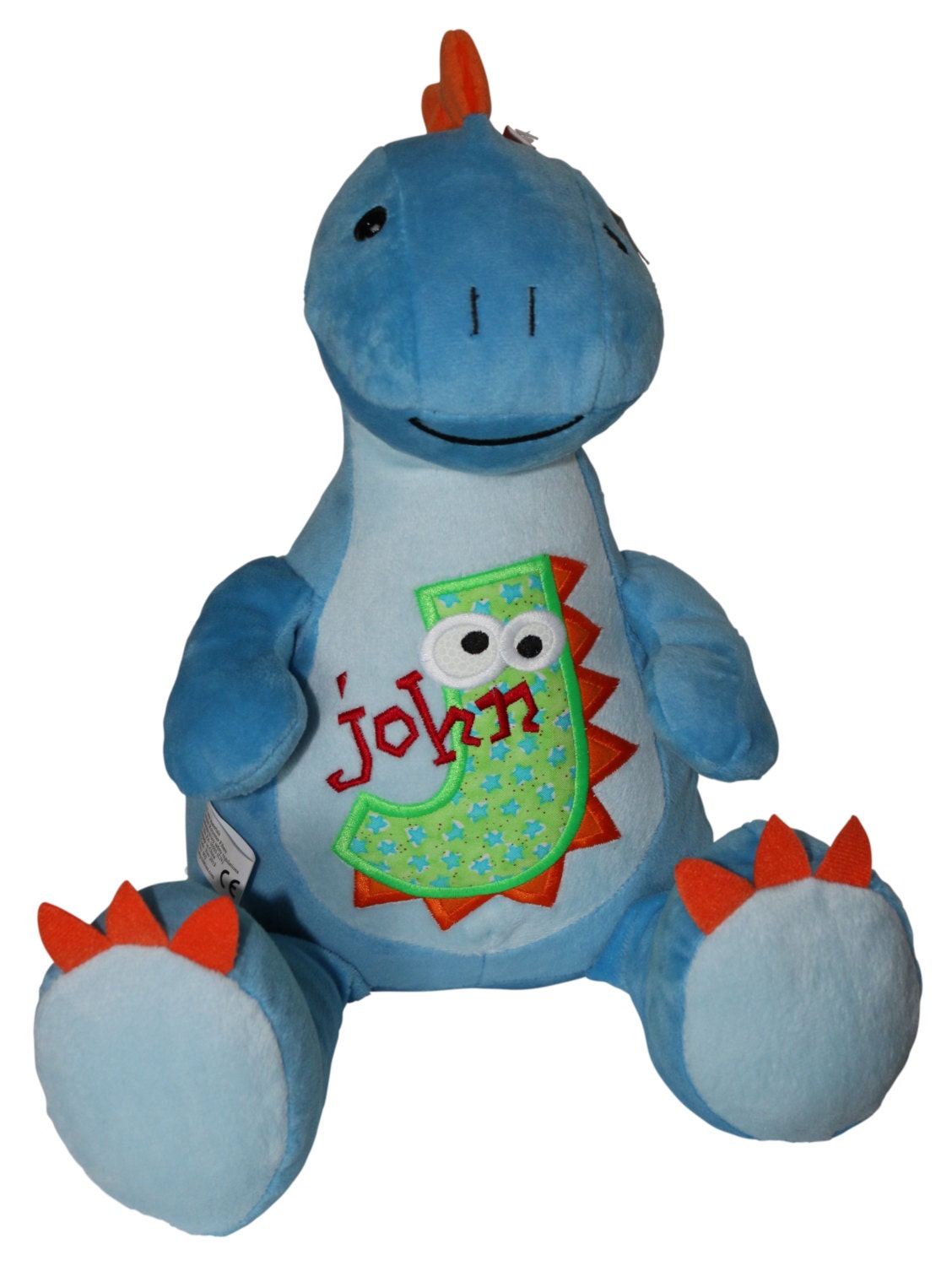 personalized stuffed dinosaur