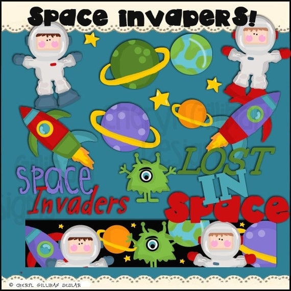 space invaders clipart - photo #48