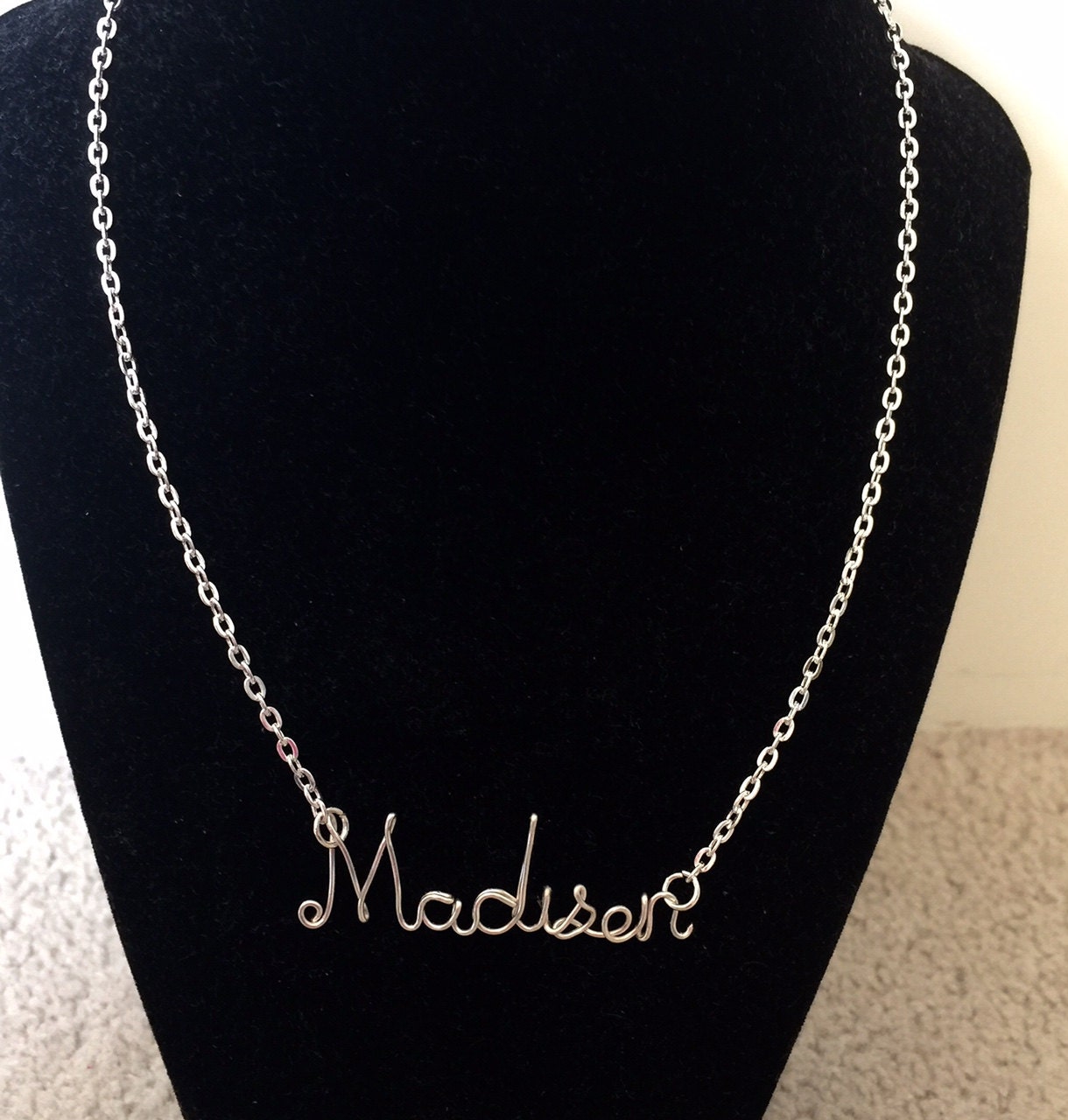 Madison name necklace Clearance