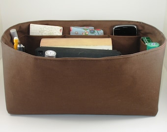Purse Organizer Insert - fits LV Speedy 35 - Inside pockets only - Choose color from drop down menu.