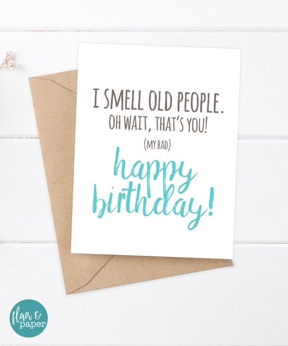Funny Birthday Card Boyfriend Birthday Friend Birthday