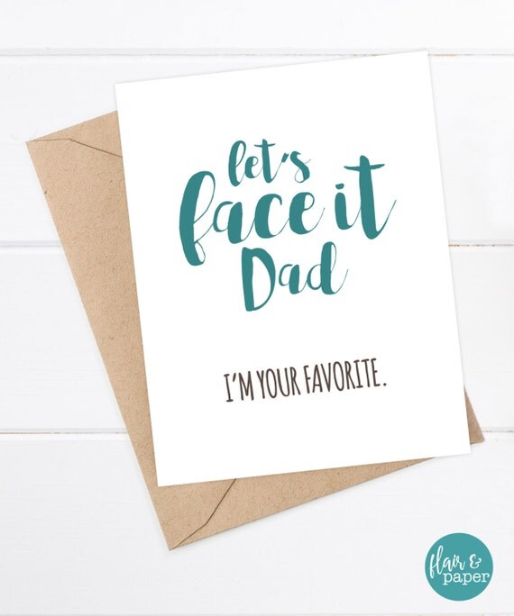 funny fathers day card dad birthday card father