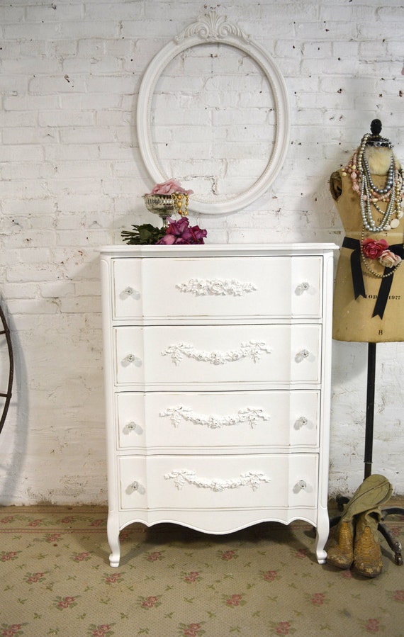 painted cottage chic shabby french chest dresser painted cottage chic shabby french chest dresser