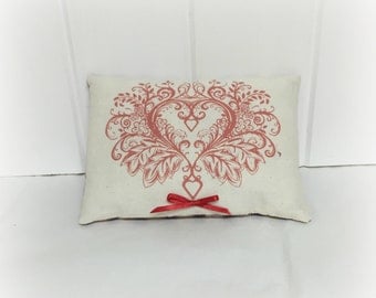 Valentine Pillow | Valentine decoration | Valentine decor | Valentine gift | Wedding gift | Holiday decoration | Gift for her | Love heart