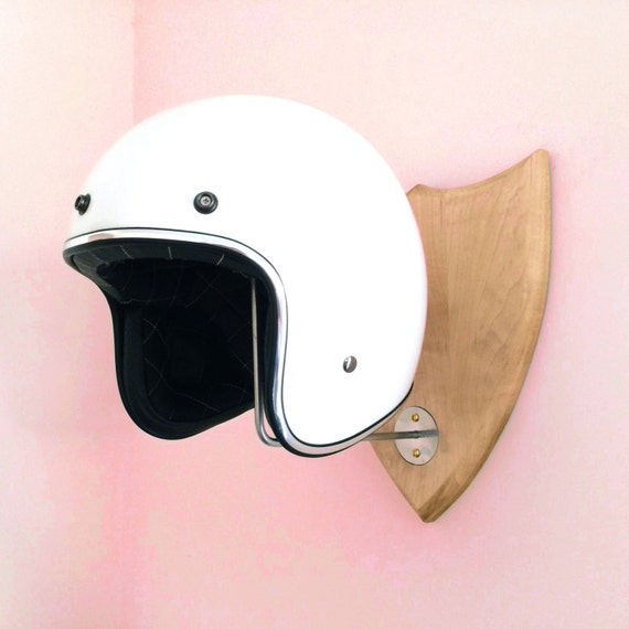 Motorcycle Helmet Wall Mount by HAUSBRANDCO on Etsy