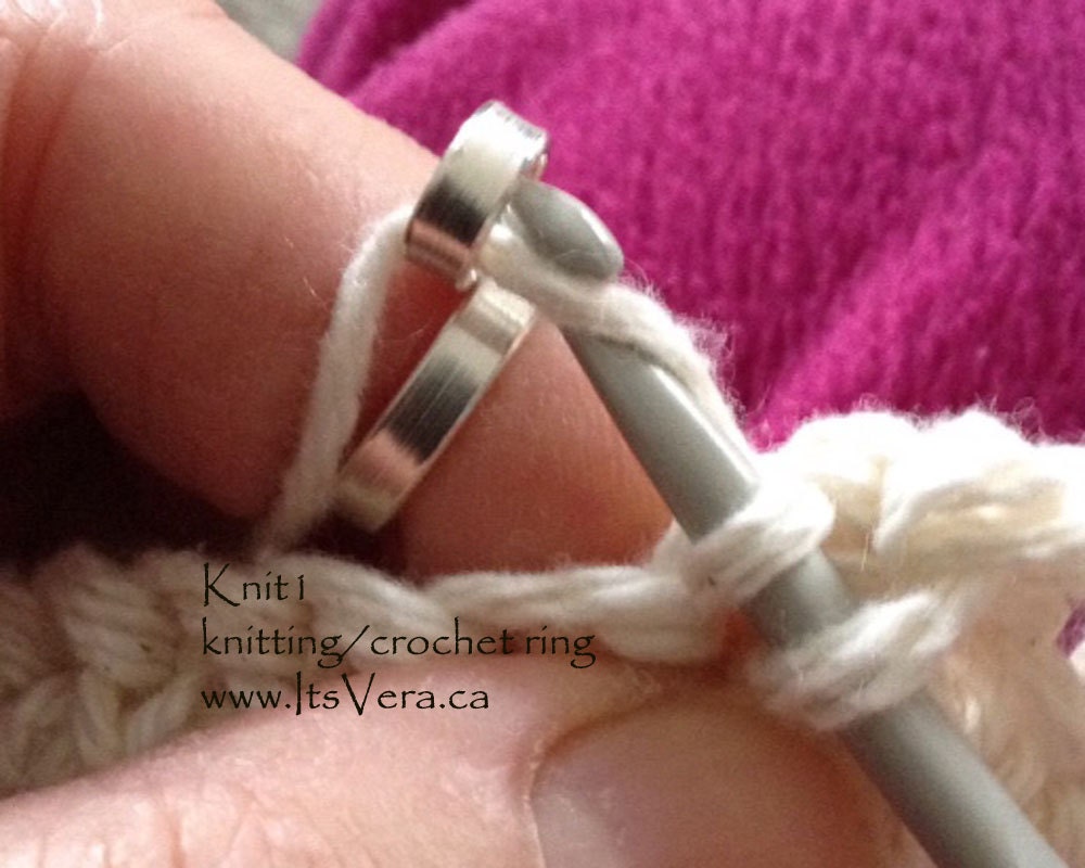 The original most popular knitting ring Knit1 ring crochet