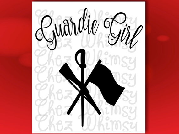 Download Color Guard SVG Set Colorguard SVG Guardie Girl Colorguard