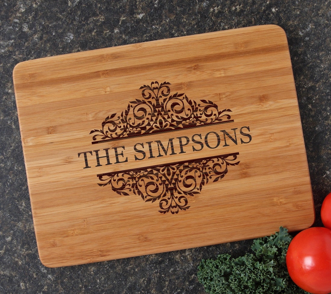 Personalized Cutting Board Personalized Housewarming Gift