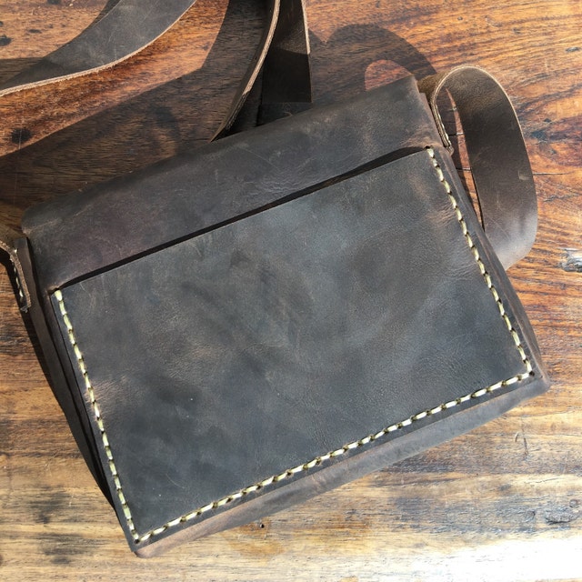 Handmade leather bags & totes hand stitched by LUSCIOUSLEATHERNYC
