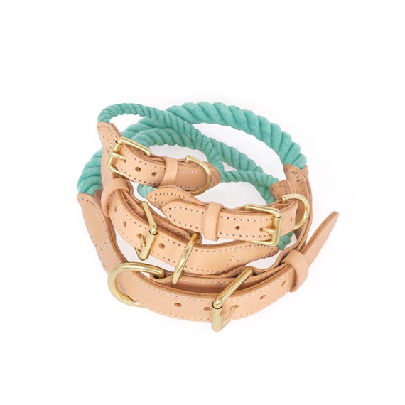 Rope Dog Collar Dream No. 1 by blinkthings on Etsy