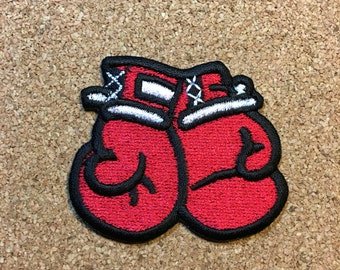 Boxing Glove Embroidered patch