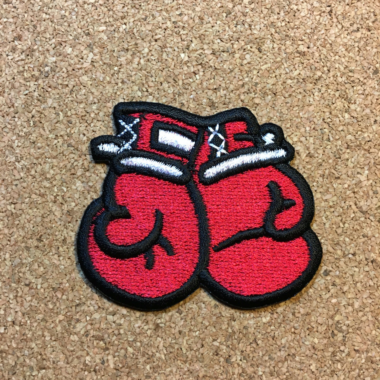 Boxing Glove Embroidered patch