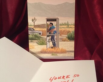 TRUE ROMANCE Valentine's Day card