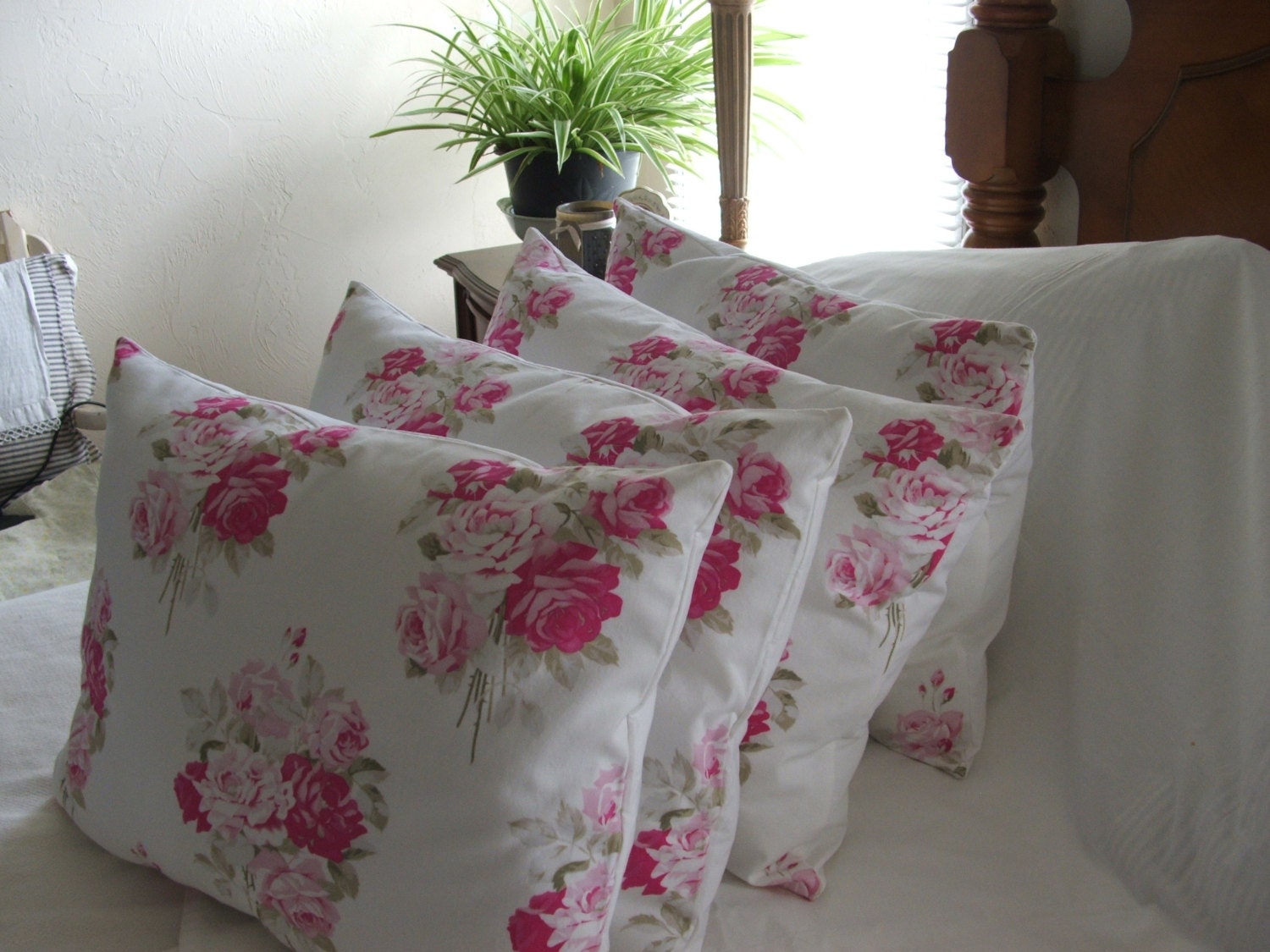 Shabby chic Throw pillow