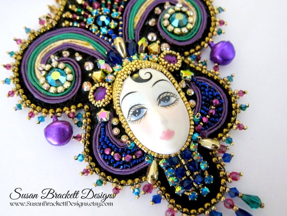 Mardi Gras Queen of the Ball by SusanBrackettDesigns on Etsy