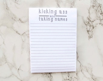 Daily To Do List. To Do Note Pad. Shopping List. Magnetic Fridge Notepad.