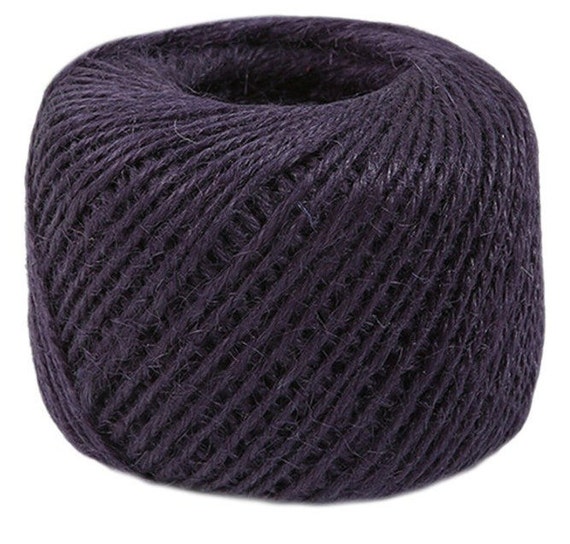 Navy Blue Jute Twine2mm5 or 10 YDS.