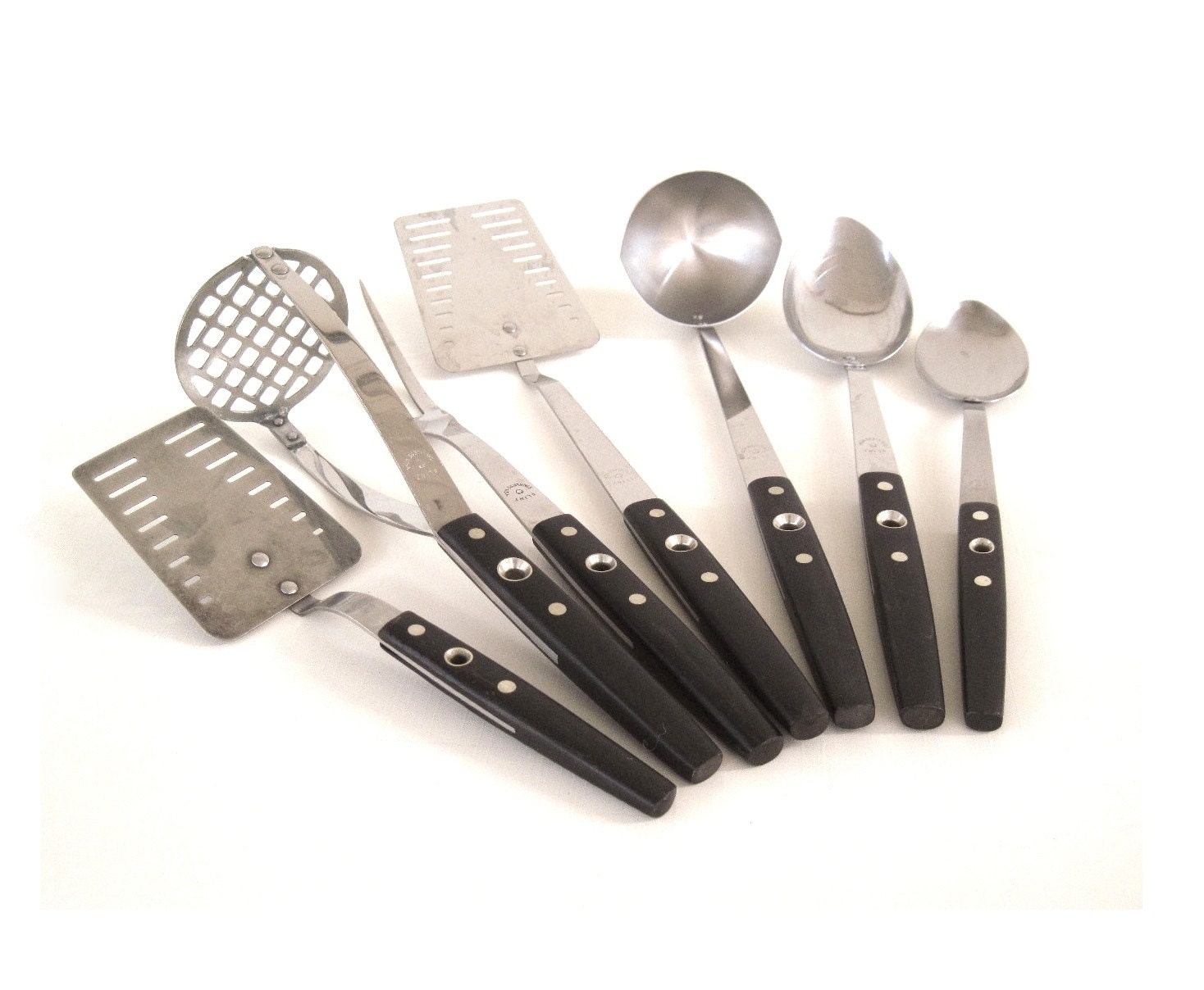 Flint Arrowhead Kitchen Utensils Center Hole Small Basting