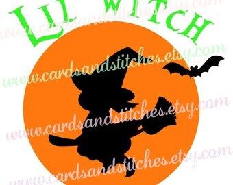 Halloween SVG - Halloween Witch SVG - Digital Cutting File - Graphic Design - Vector File - Instant Download - Svg, Dxf, Jpg, Eps, Png