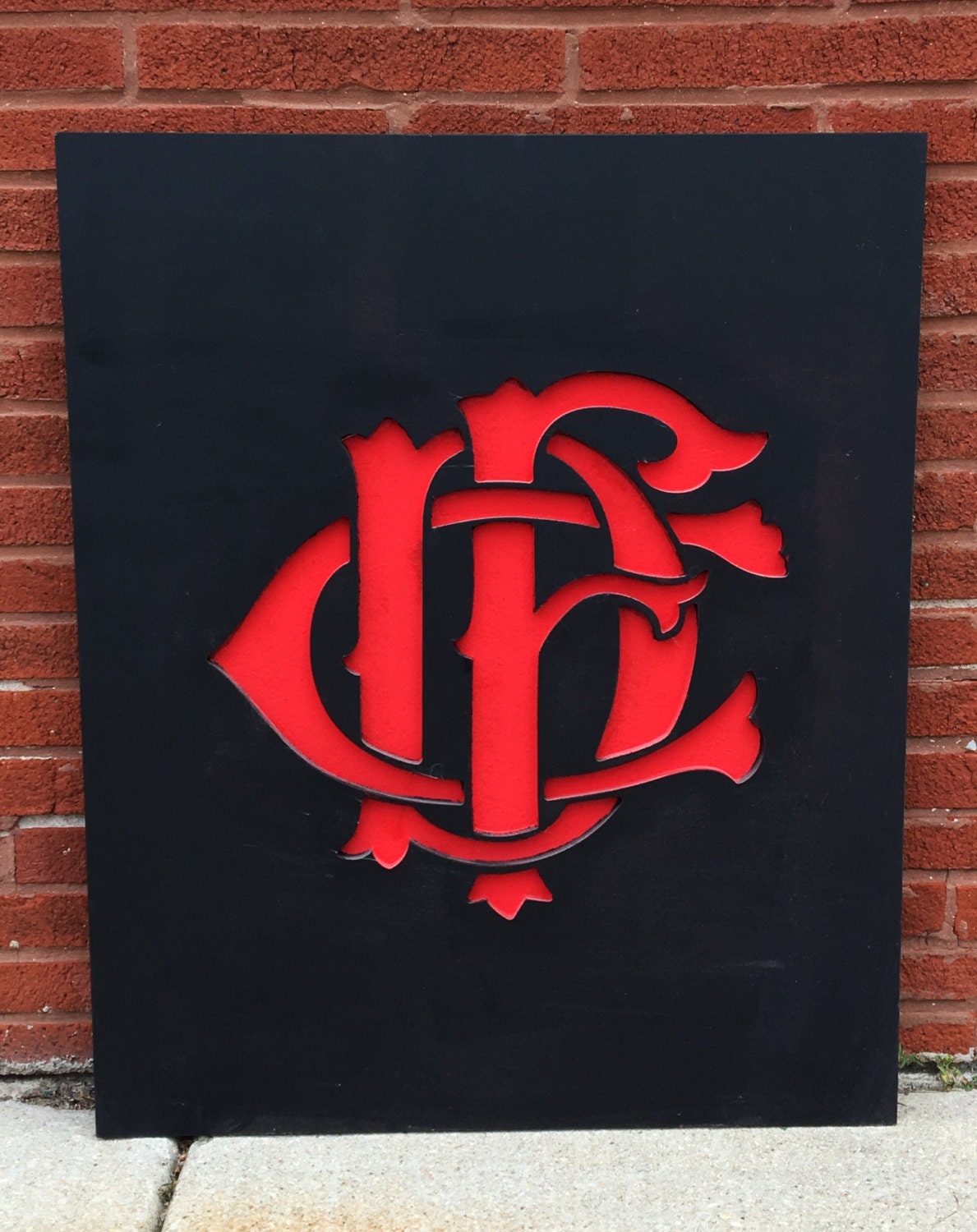 Chicago Fire Department Logo by ChicagoRouterWorks on Etsy