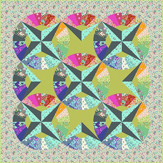 Tula Pink Fandango Quilt Pattern