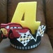 DISNEY CARS PARTY birthday cake topper